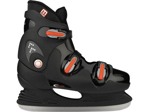 Nijdam Skatie - IJshockeyschaatsen - Hardboot - Zwart - Maat, Huis en Inrichting, Woonaccessoires | Overige, Zo goed als nieuw