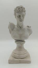 sculptuur, Busto di Hermes - 27 cm - marmerstof, Antiek en Kunst, Curiosa en Brocante
