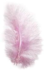 Veren Echte veertjes Roze 8 cm 10 stuks, Ophalen of Verzenden, Nieuw