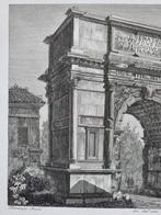 Domenico Amici (1808-1871) - Tavola N. 7 - Arco di Tito -, Antiek en Kunst