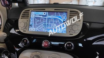 Android autoradio voor Fiat 500 met CarAutoPlay beschikbaar voor biedingen