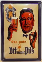 Bitburger reclamebord, Verzamelen, Ophalen of Verzenden, Nieuw