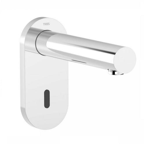 Elektronische Fonteinkraan Tres Tempo Standard Hangend, Doe-het-zelf en Verbouw, Sanitair, Kraan, Nieuw, Chroom, Ophalen of Verzenden
