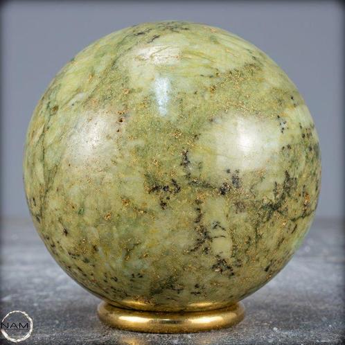 Natuurlijke hoge kwaliteit chrysopraas Gebied- 822.39 g, Verzamelen, Mineralen en Fossielen