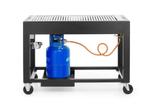 Gasbarbecue Tampa, Hendi, Zwart, 10kw, 1260x580x(h)900mm, Ophalen of Verzenden, Nieuw in verpakking