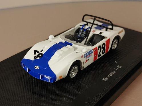 Ebbro 1:43 - Model raceauto - Macransa Tojiro - III #28 -, Hobby en Vrije tijd, Modelauto's | 1:5 tot 1:12