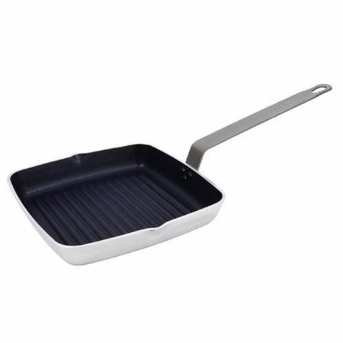 Vierkante geribbelde bakpan - 24x24cm, Zakelijke goederen, Horeca | Keukenapparatuur, Nieuw in verpakking, Verzenden