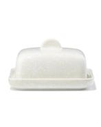 HEMA Botervloot 14x15x9cm aardewerk spikkel groen 2+1 gratis, Verzenden, Nieuw