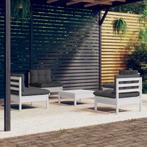 vidaXL 5-delige Loungeset met antracietkleurige kussens, Tuin en Terras, Verzenden, Nieuw, Loungeset