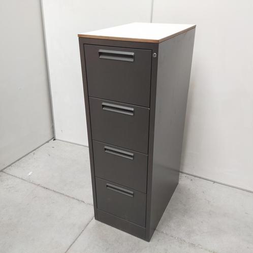 Nette metalen 4-laden dossierkast - 137x46x71 cm, Huis en Inrichting, Kasten | Ladekasten, Ophalen of Verzenden