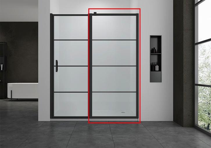 Sani Royal Vast paneel 60x200 cm TBV Douchedeur, Doe-het-zelf en Verbouw, Sanitair