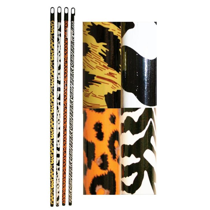 Benson Opvallende steel met dierenprint - 120 cm - assort..., Tuin en Terras, Hand-tuingereedschap, Nieuw, Ophalen of Verzenden