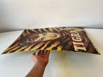 TIGRA Cigarettes - Al Moore - Reclamebord - Original 1960s, Antiek en Kunst