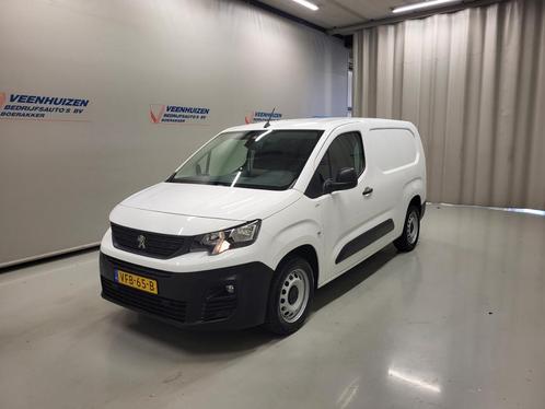 Peugeot Partner 1.5BlueHDI L2/H1 Maxi Automaat Euro 6!, Auto's, Bestelauto's, Onderhoudsboekje, Lease, Automaat, Wit, Financial lease