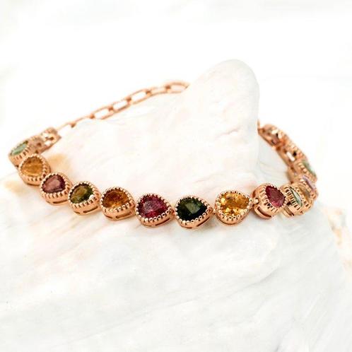 Zonder Minimumprijs - Armband Zilver - 9.00ct. tw., Sieraden, Tassen en Uiterlijk, Armbanden