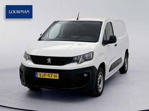Peugeot Partner 1.5 BlueHDI Premium Long Carplay Cruise cont, Auto's, Bestelauto's, Onderhoudsboekje, Lease, Handgeschakeld, Wit