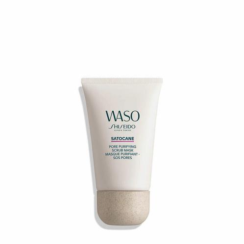 Shiseido Waso Satocane Scrub Mask 80 ml, Sieraden, Tassen en Uiterlijk, Uiterlijk | Lichaamsverzorging, Nieuw, Verzenden