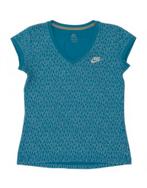 NIKE Womens Graphic T-Shirt Top UK 10 Small Blue Cotton, Kleding | Dames, Verzenden, Nieuw