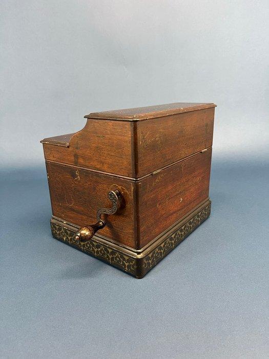 Muziekdoos met een papieren strook - 1850-1900, Muziek en Instrumenten, Blaasinstrumenten | Blokfluiten