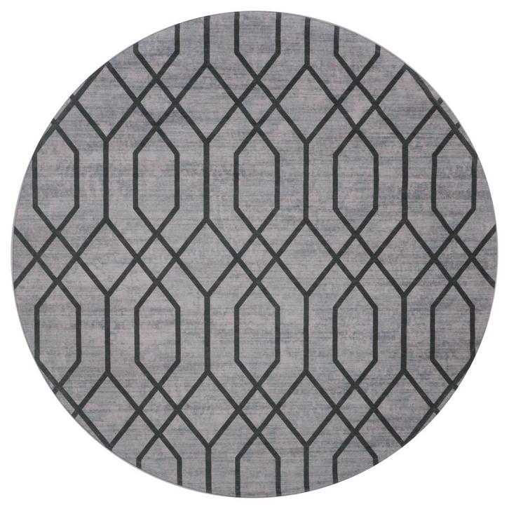 Vloerkleed Pattern Rond Groen ø200 cm - Meerdere afmetingen, Huis en Inrichting, Stoffering | Tapijten en Kleden, Nieuw, Ophalen of Verzenden