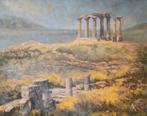 Europese school (XX) - Temple of Apollo, Antiek en Kunst, Kunst | Schilderijen | Klassiek