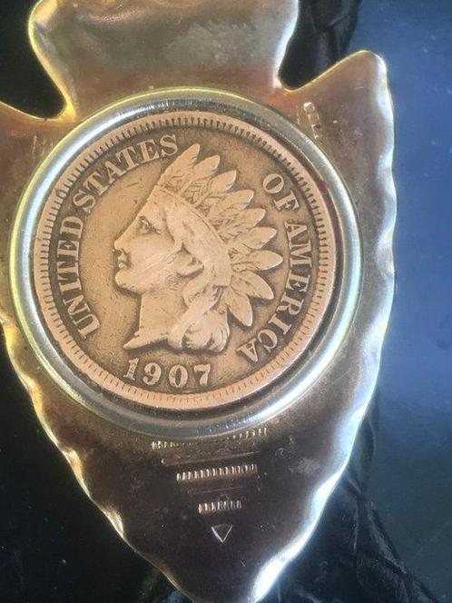 2 Bolo Ties Westers jaren 50 en één Amerikaanse Indian 1960, Antiek en Kunst, Kunst | Niet-Westerse kunst