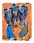 Pierre Ambrogiani (1907-1985) - Personnages et gendarmes, Antiek en Kunst