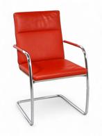 Thonet S61 vergaderstoel, rood-chrome, Huis en Inrichting, Stoelen, Ophalen of Verzenden, Nieuw