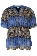 ZHENZI blouse Lila combi print Maat:, Verzenden, Nieuw, Overige kleuren