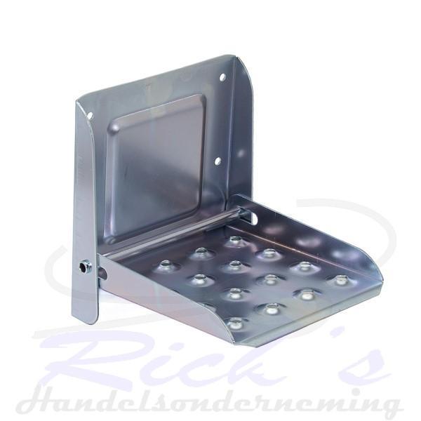 Trailer opstap inklapbaar voor rechte achterklep, Dieren en Toebehoren, Paarden en Pony's | Trailers en Aanhangwagens, Nieuw, Ophalen of Verzenden