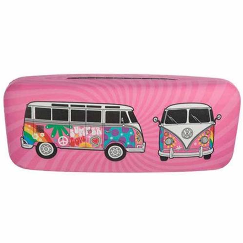 Brillenkoker Volkswagen T1 Kampeerbus roze NIEUW, Sieraden, Tassen en Uiterlijk, Zonnebrillen en Brillen | Dames, Roze, Nieuw