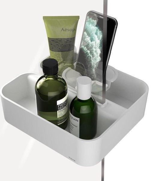 Tiger 2-Store - Douchemand voor douchewand - Zonder boren, Huis en Inrichting, Badkamer | Badtextiel en Accessoires, Verzenden