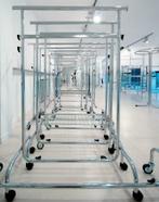 *TIP*  3 x BASIC  kledingrekken op wielen, Huis en Inrichting, Ophalen of Verzenden, Nieuw