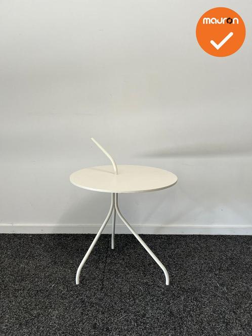 Bijzettafel Bert Plantagie - Triple - rond 45cm - Wit metaal, Zakelijke goederen, Kantoor en Winkelinrichting | Kantoormeubilair en Inrichting
