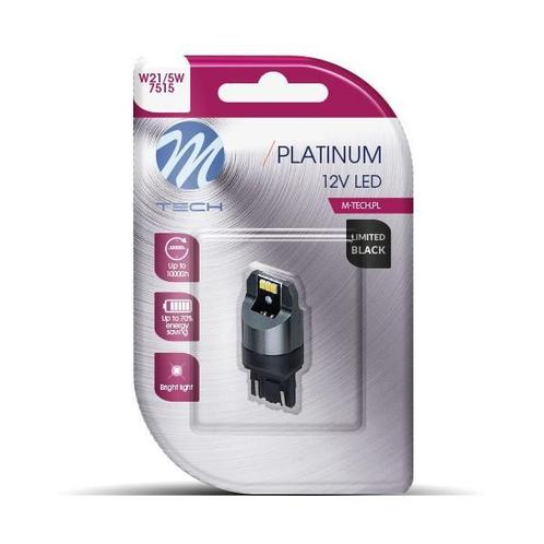 LED W21/5W T20 12V - Platinum - Canbus - 6x Led diode - Wit, Auto-onderdelen, Verlichting, Nieuw, Alfa Romeo, Amerikaanse onderdelen