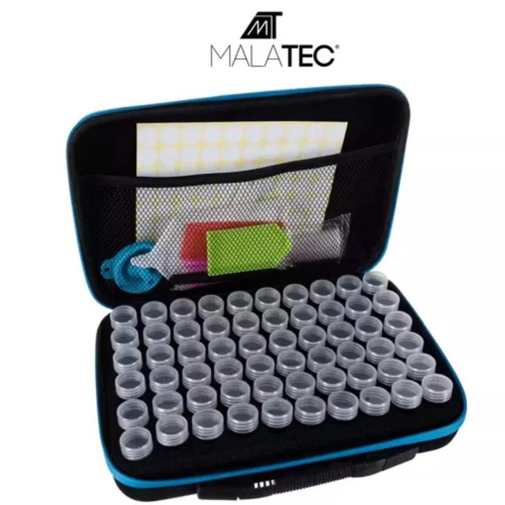 Malatec Diamond Painting Opbergdoos - Perfect Georganisee..., Hobby en Vrije tijd, Schilderen, Nieuw, Ophalen of Verzenden