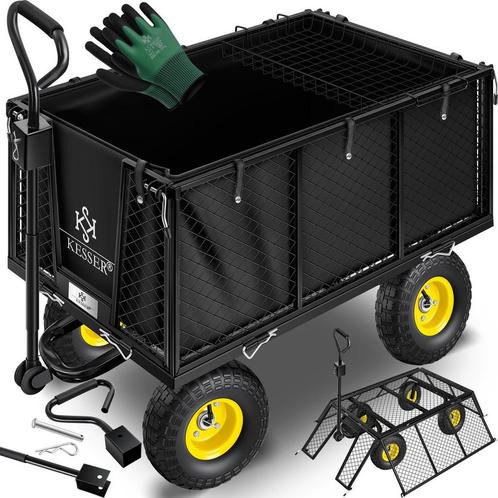 Bolder heavy duty - tuinkar - transportkar - max 550 kg, Kinderen en Baby's, Speelgoed | Buiten | Voertuigen en Loopfietsen, Verzenden