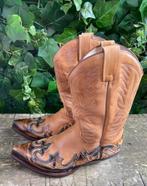Z.g.a.n cowboylaarzen western boots van Sendra maat 37, Kleding | Dames, Ophalen of Verzenden, Hoge laarzen, Bruin, Zo goed als nieuw