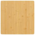 vidaXL Tafelblad 60x60x1,5 cm bamboe, Huis en Inrichting, Tafels | Eettafels, Verzenden, Nieuw