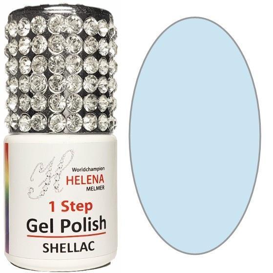 1 STEP GELPOLISH Kleur 47-Lichtblauw met Zomers Fris, Sieraden, Tassen en Uiterlijk, Uiterlijk | Cosmetica en Make-up, Handen en Nagels
