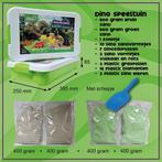 2dekans | KidzKraze® Dino Speeltuin Speelzand – 1,6 kg bruin, Ophalen of Verzenden, Zo goed als nieuw