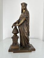 Bouret - sculptuur, Genesis - 33 cm - Brons - 1880