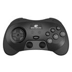Retro-Bit SEGA Saturn 2.4G Wireless Pro Controller Black, Spelcomputers en Games, Verzenden, Nieuw