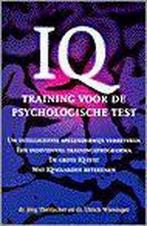 IQ-training voor de psychologische test 9789038909271 en, Gelezen, Diversen, U. Wiesinger, Verzenden