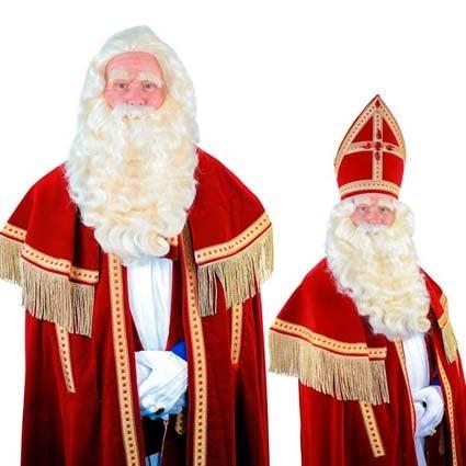 Baardstel buffelhaar / yakhaar model D, Diversen, Sinterklaas, Verzenden