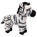 Superzachte Eco Knuffel met geborduurde oogjes - Zebra 20 cm, Nieuw, Ophalen of Verzenden