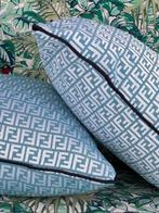 New pair of cushions made with Fendi Casa fabric - Kussen, Nieuw