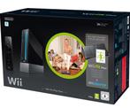 Nintendo Wii Starter Pack - Wii Fit Plus + Wii Sports Black, Ophalen of Verzenden, Zo goed als nieuw