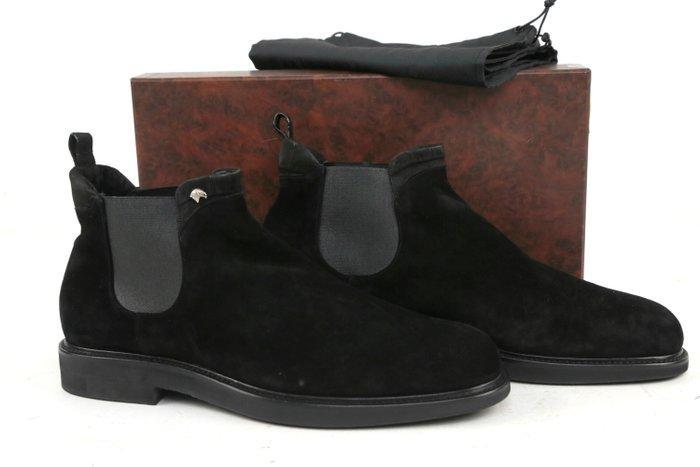 STEFANO RICCI RRP 4300€ Suede & Alligator Chelsea Boots –, Kleding | Heren, Schoenen