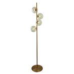 Design vloerlamp groen, Remo, met schakelaar, Huis en Inrichting, Lampen | Vloerlampen, Design, Nieuw, Ophalen of Verzenden, Glas